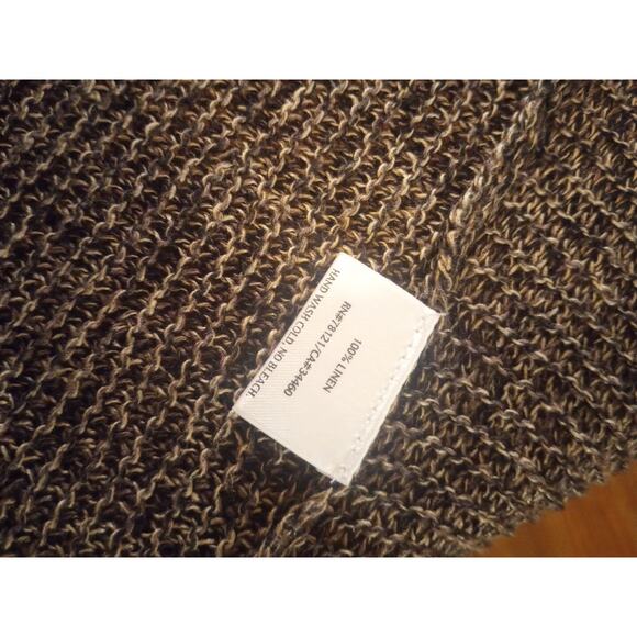 Eileen Fisher Women's 100% Linen Open Front Cardigan Sz XS Lightweight Oversized - Picture 7 of 7